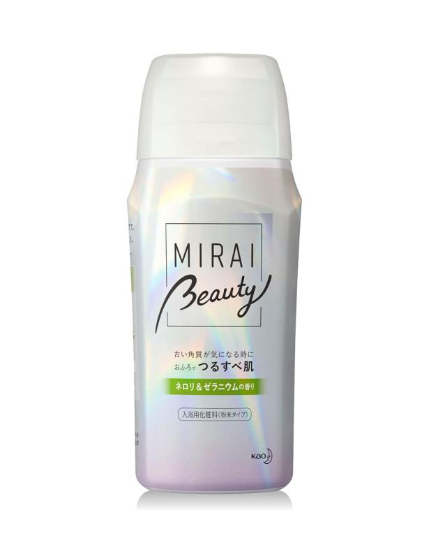 花王 バブ MIRAI beauty バスパウダー ネロリ & ゼラニウムの香り 600g 入浴用化粧料 角質