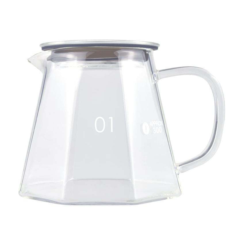 MERMOO YILAN (メルムー・イーラン)コーヒーサーバー 450ML 耐熱ガラス 食洗機対応 コーヒードリッパー 器具