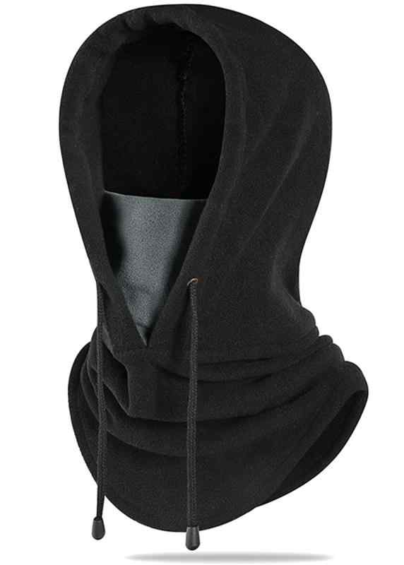 [Bafup] ネックウォーマー 帽子 ネックカバー 3Way・高機能断熱フリース素材・360度保温防風・息苦しくない 目出し帽 冬 フードウォーマ