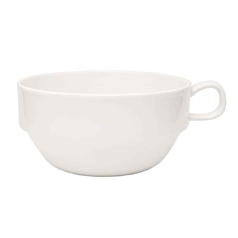 TAMAKI スープカップ フォルテモア ホワイト 直径11.6×高さ6.1cm 460ml 電子レンジ・食洗機・オーブン対応 軽量強化磁器 T-683798