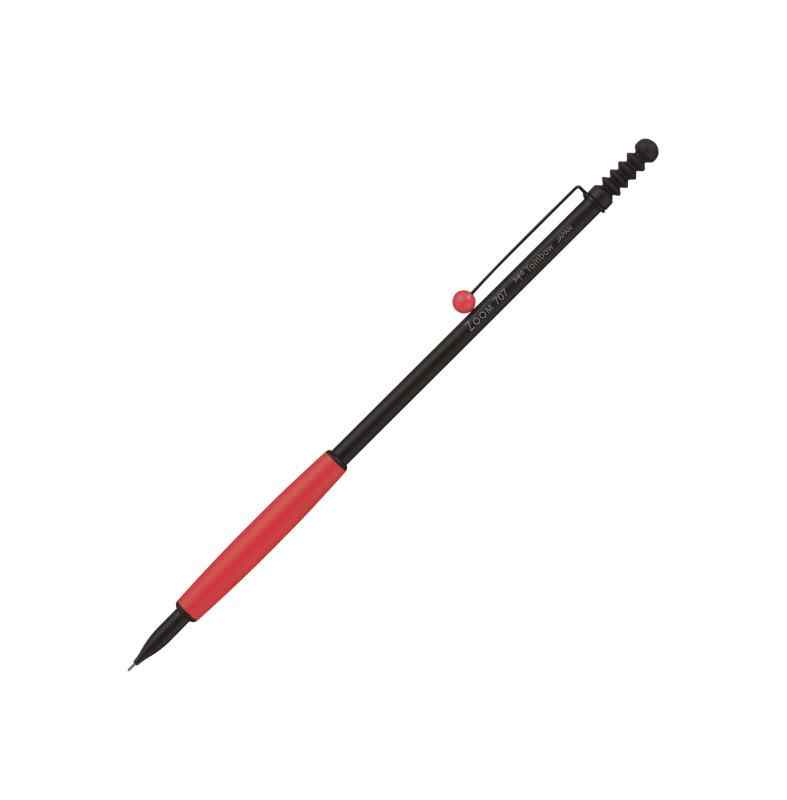 トンボ(Tombow) 鉛筆 シャープペン ZOOM 707 0.5 ブラック/レッド SH-ZS2