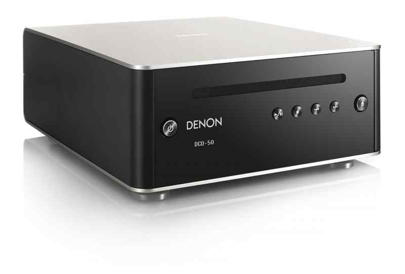 デノン Denon DCD-50 CDプレーヤー D/Aコンバーター搭載 MP3/WMAファイル再生対応 プレミアムシルバー DCD-50SP