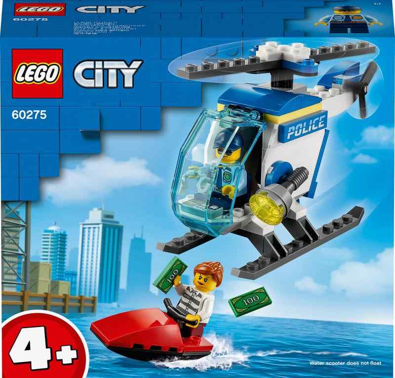 レゴ(LEGO) シティ ポリスヘリコプター 60275 おもちゃ ブロック プレゼント 警察 けいさつ ヘリコプター 男の子 女の子 4歳以上