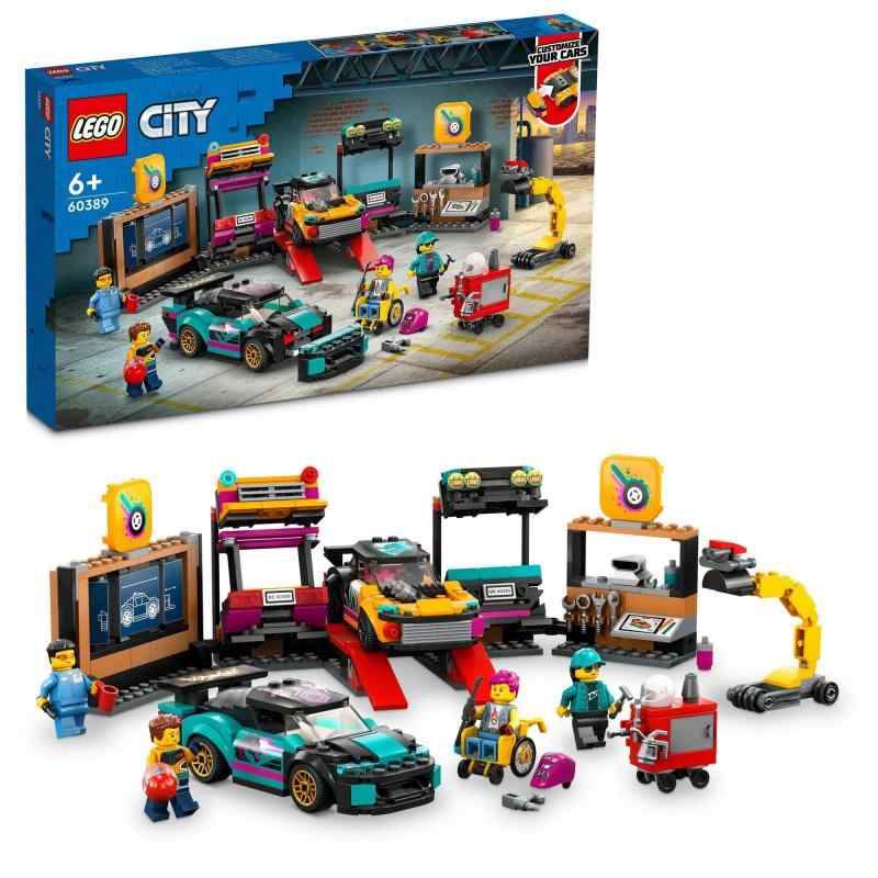 レゴ(LEGO) シティ カスタムカーショップ 60389 おもちゃ ブロック プレゼント 乗り物 のりもの 街づくり 男の子 女の子 6歳以上