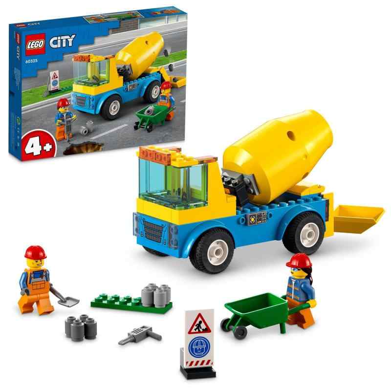 レゴ(LEGO) シティ ミキサー車 60325 おもちゃ ブロック プレゼント 街づくり 乗り物 のりもの 男の子 女の子 4歳以上