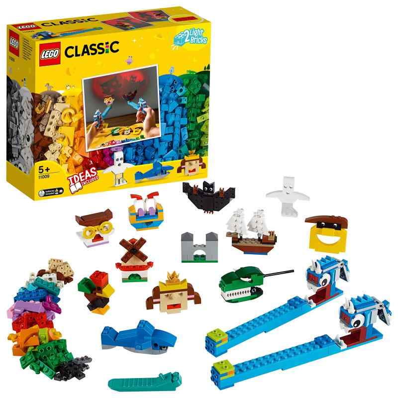 レゴ(LEGO) クラシック アイデアパーツ シャドウシアター ライトとビルディングセット 影絵 5才以上向けおもちゃ 11009