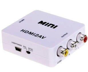 HDMI入力をコンポジット出力へ変換 1080P対応 変換コンバーター ドライバ AZ-HC580
