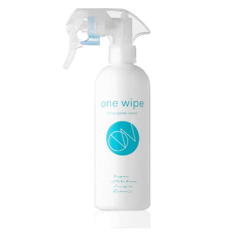 『OneWipe(ワンワイプ)』マルチパーパスクリーナー 電解水 アルカリイオン水 界面活性剤フリー 99.9%水 安全・安心 除菌・消臭 防サビ・