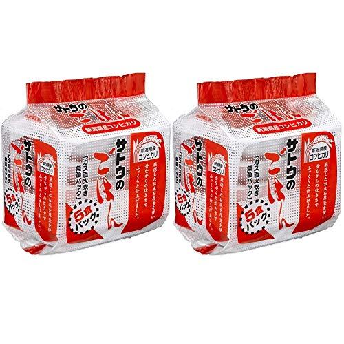 佐藤食品工業 サトウのごはん 新潟産コシヒカリ 5食パック(200g×5) ×2個