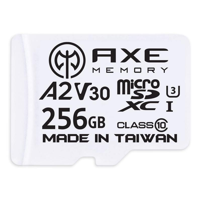 AXE SDカード 64GB 128GB 256GB 512GB 1TB V30 UHS-I V60 UHS-II U3 A1 A2 C10 Class10 4K UHD動画対応 microSDXC/SD【アクスメモリ 】 (