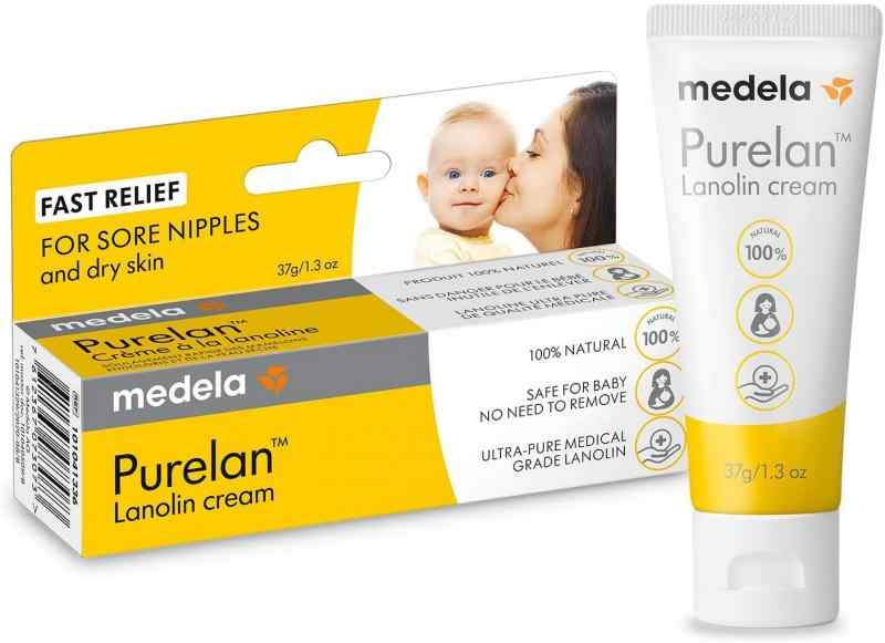 Medela(メデラ) 乳頭ケアクリーム ピュアレーン ３7g 天然ラノリン100% [並行輸入品]