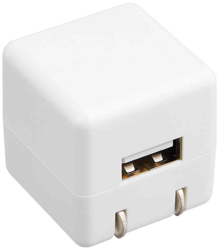 エレコム オーディオ用 充電器 for Walkman ウォークマン 1A出力 USB×1ポート (ホワイト)