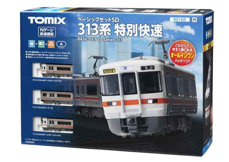 トミーテック(TOMYTEC)TOMIX Nゲージ ベーシックセット SD 313系 特別快速 90188 鉄道模型 入門セット