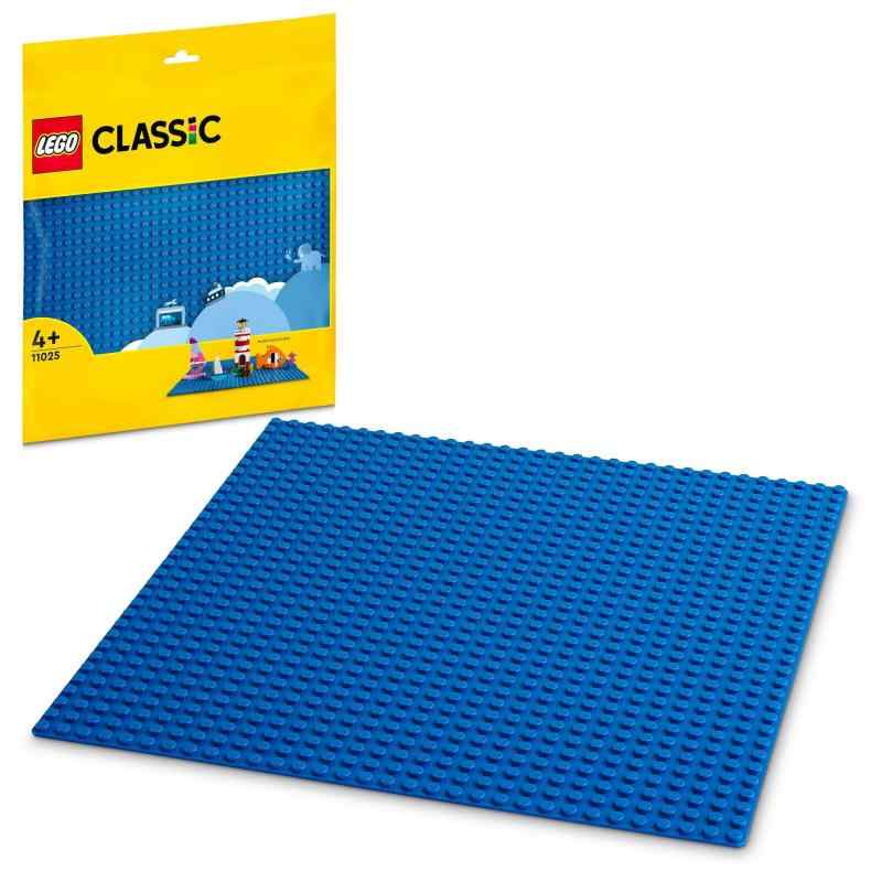 レゴ (LEGO) おもちゃ クラシック 基礎板 (ブルー) 男の子 女の子 子供 赤ちゃん 幼児 玩具 知育玩具 誕生日 プレゼント ギフト レゴブロ