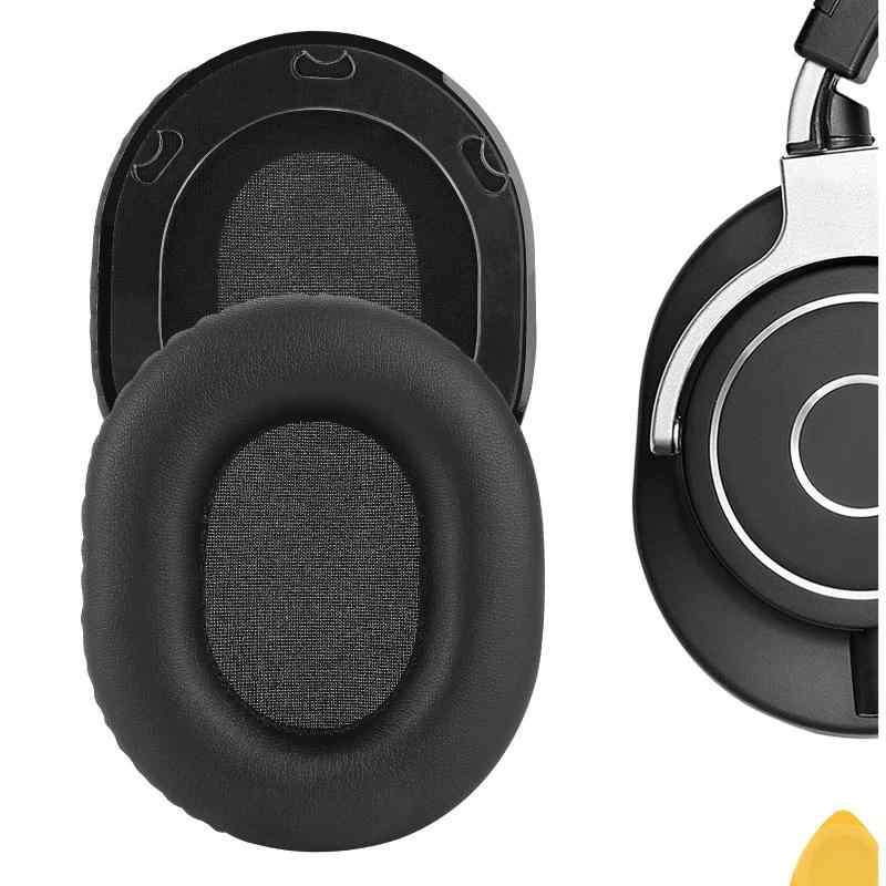 Geekria イヤーパッド QuickFit 互換性 パッド オーディオテクニカ Audio-Technica ATH-M70X ヘッドホンに対応 パッド イヤー/イヤーカッ