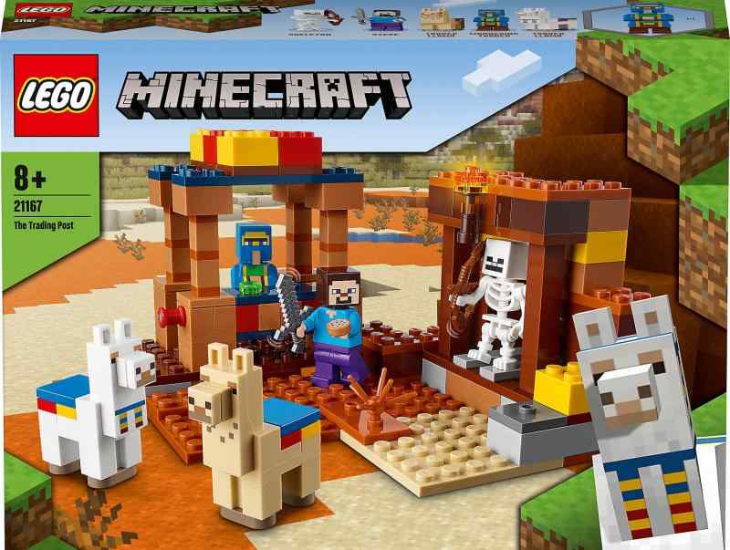 レゴ (LEGO) おもちゃ マインクラフト 村人の交易所 男の子 女の子 マイクラ Minecraft 子供 グッズ ゲーム 玩具 知育玩具 誕生日 プレゼ