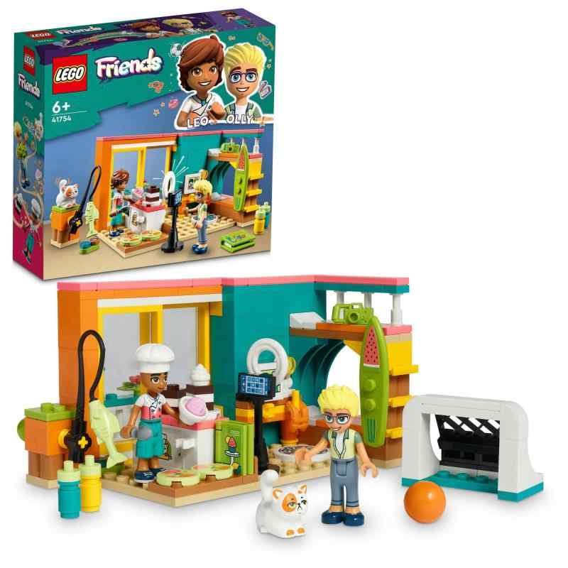 レゴ(LEGO) フレンズ レオの部屋 41754 おもちゃ ブロック プレゼント ごっこ遊び 家 おうち 女の子 6歳以上