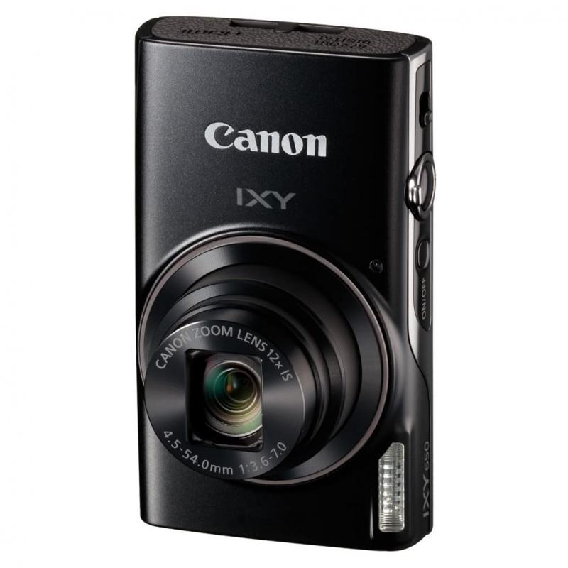 Canon コンパクトデジタルカメラ IXY 650 (ブラック)