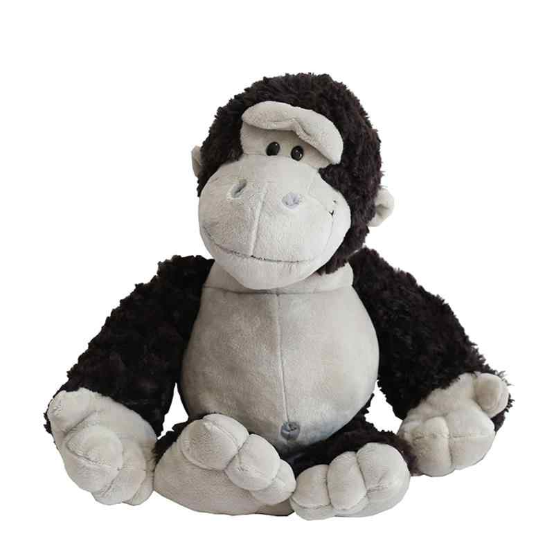 ぬいぐるみ ゴリラ 猿 大きい 雑貨 チンパンジー 抱き枕 リアル かわいい動物 グッズ ねむねむ 装飾 添い寝枕 寝かしつけ クリスマス バ