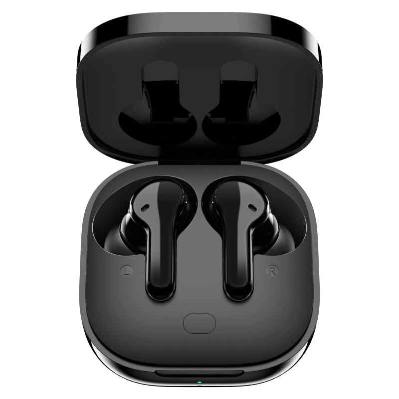 QCY ワイヤレスイヤホン 40時間音楽再生 Bluetooth5.1 自動ペアリング Hi-Fi音質 マイク内蔵 左右分離型 片耳/両耳モード タッチ簡単操作