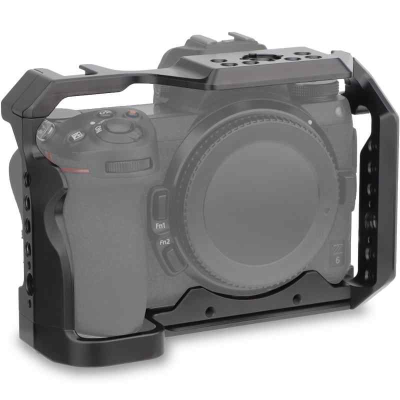 カメラフルケージ Nikon Z6 Z7ミラーレス 延長マウント マイク フィルライト ブラケット 撮影アクセサリー コールドシュー付き