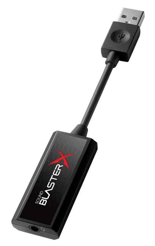 クリエイティブ・メディア Creative Sound BlasterX G1 ポータブル ゲーミング USBオーディオ ハイレゾ 対応 Windows Mac PS4 SBX-G1