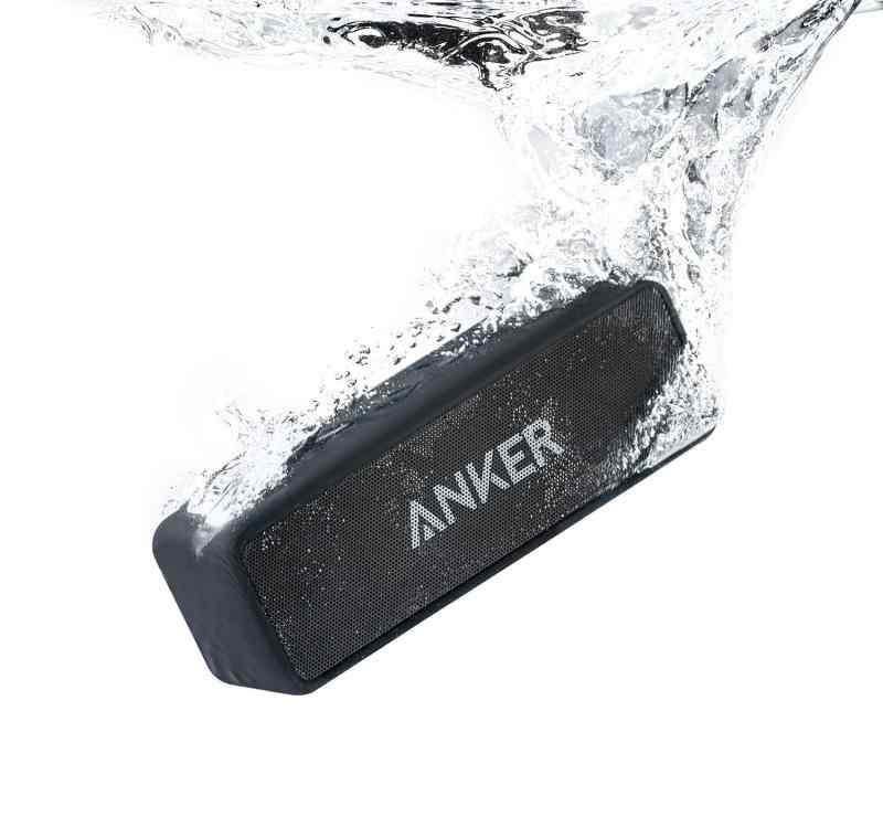 Anker Soundcore 2 (USB Type-C充電 12W Bluetooth 5 スピーカー 24時間連続再生)【完全ワイヤレスステレオ対応/強化された低音 / IPX7防