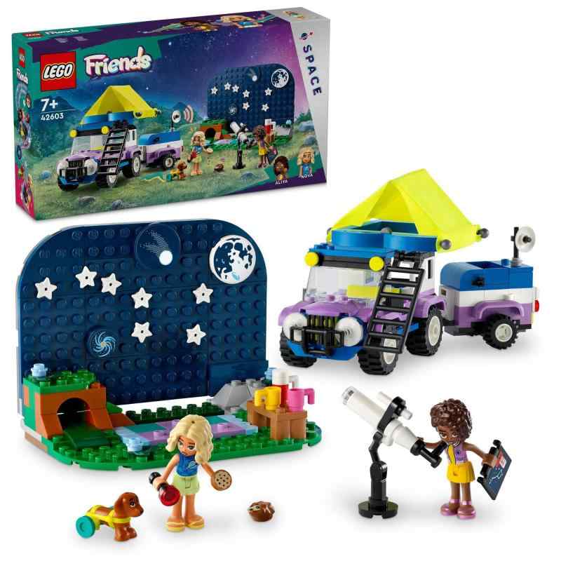 レゴ(LEGO) フレンズ 天体観測キャンプ おもちゃ 玩具 プレゼント ブロック 女の子 男の子 子供 6歳 7歳 8歳 9歳 小学生 宇宙 ごっこ遊び